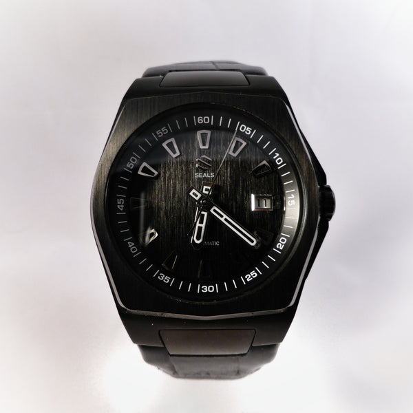 Black PVD with Black Dial - Automatic Wrist Watch - American Microbrand