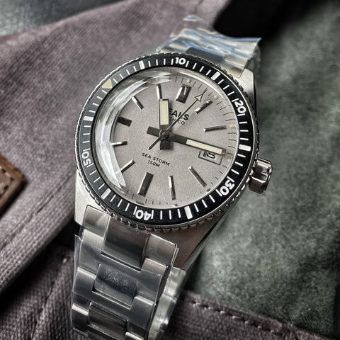 "Sea Storm" Dive Watch - Limited Run Skin Diver - With Date