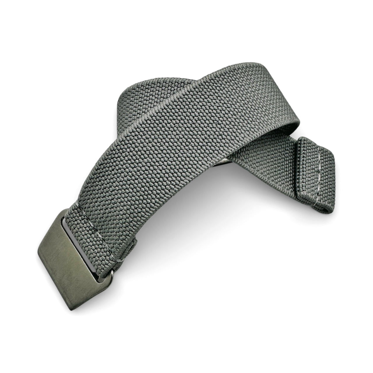 Parachute Style "No Pass" Elastic Watch Strap - Sky Gray - Seals Watch Co