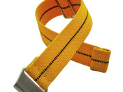 Parachute Style Elastic Watch Straps - Sun Yellow with Black Stripe Paratrooper - Seals Watch Co