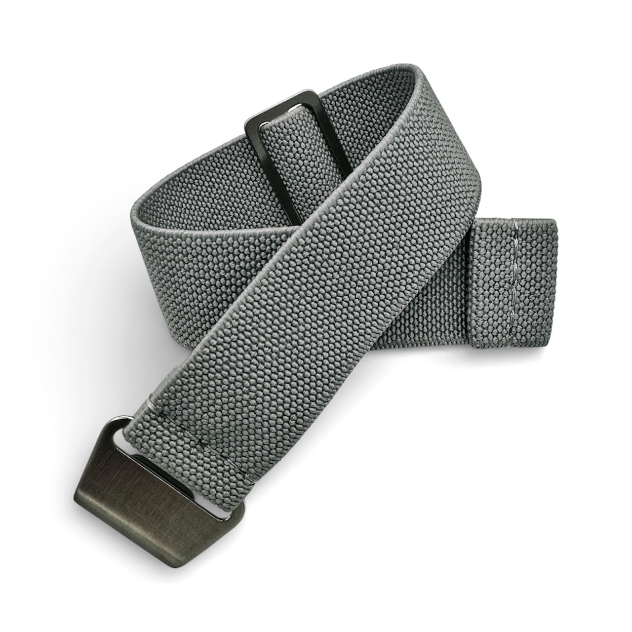 Parachute Style "No Pass" Elastic Watch Strap - Sky Gray - Seals Watch Co