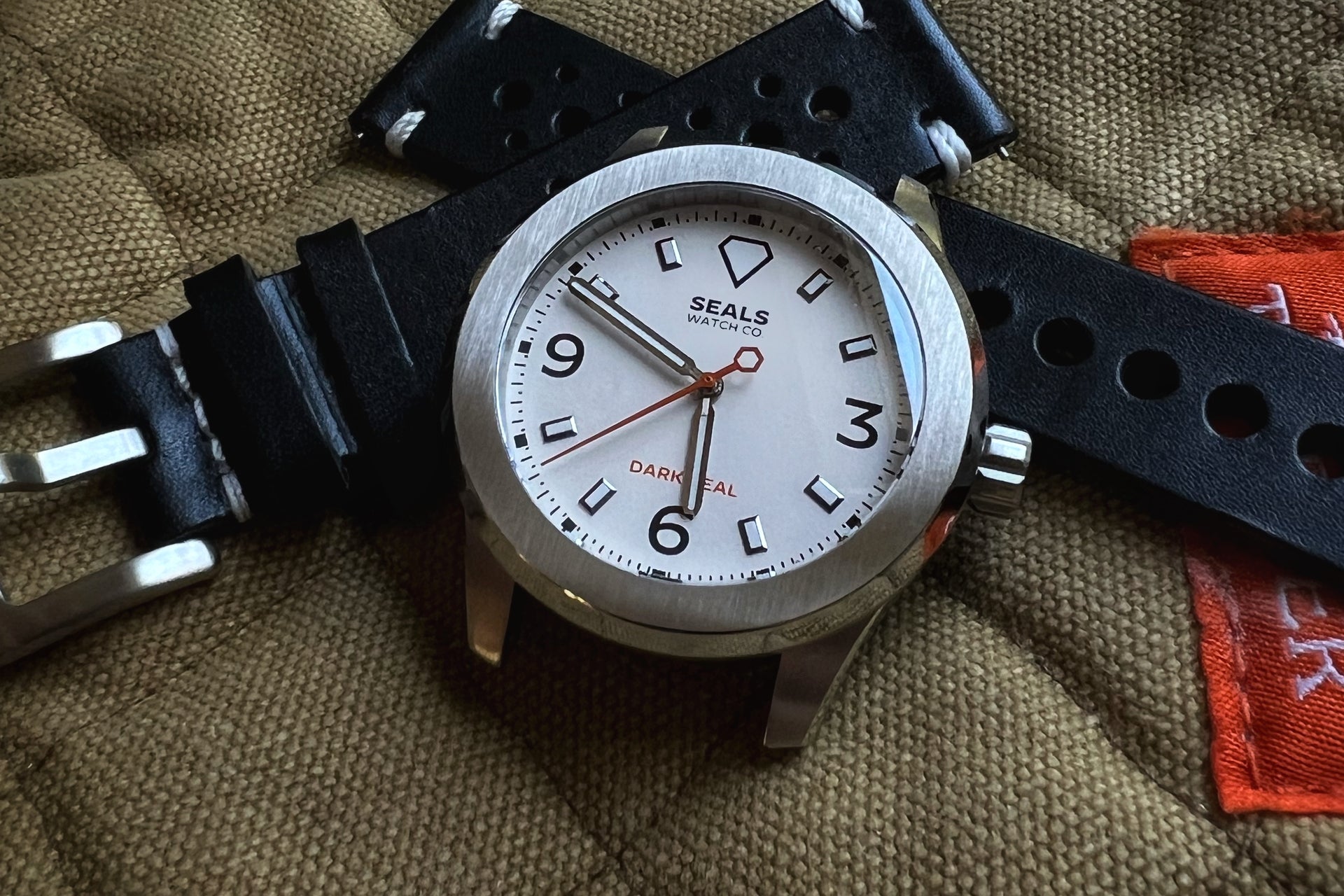 NEW: Dark Seal Automatic Sport Watch With Fixed Bezel - Seals Watch Co