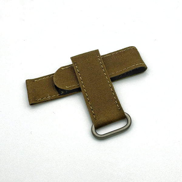 Canvas and Hook/Loop Waterproof Watch Straps - 22mm