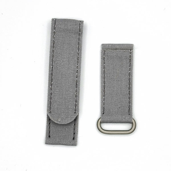 Canvas and Hook/Loop Waterproof Watch Straps - 22mm