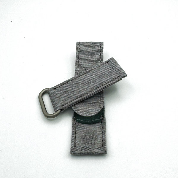 Canvas and Hook/Loop Waterproof Watch Straps - 22mm