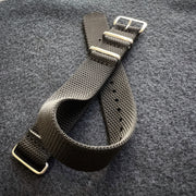 All-New Military Dive Watch Straps, Amazing Weave, 4 Colors - 20mm - Seals Watch Co