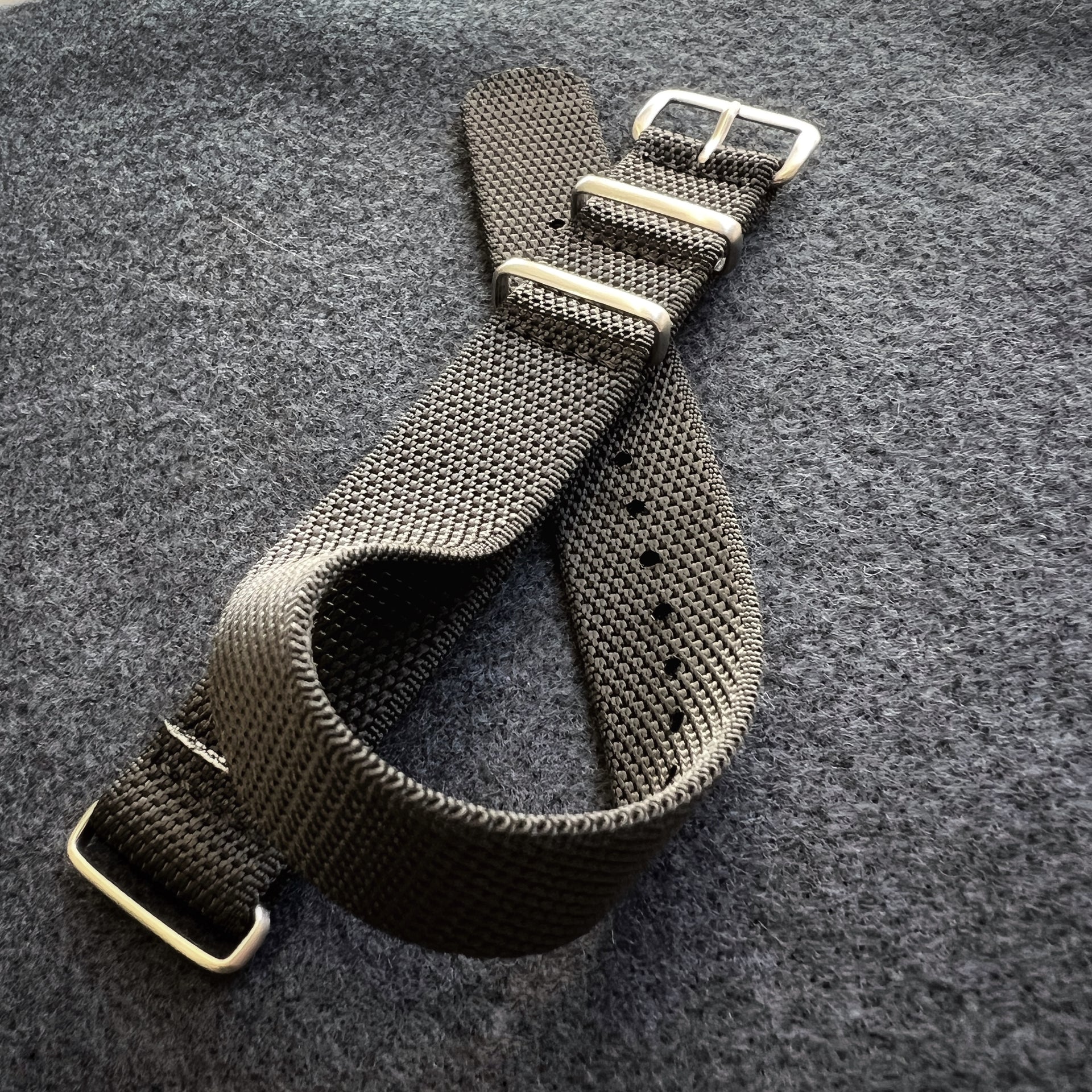 All-New Military Dive Watch Straps, Amazing Weave, 4 Colors - 20mm - Seals Watch Co