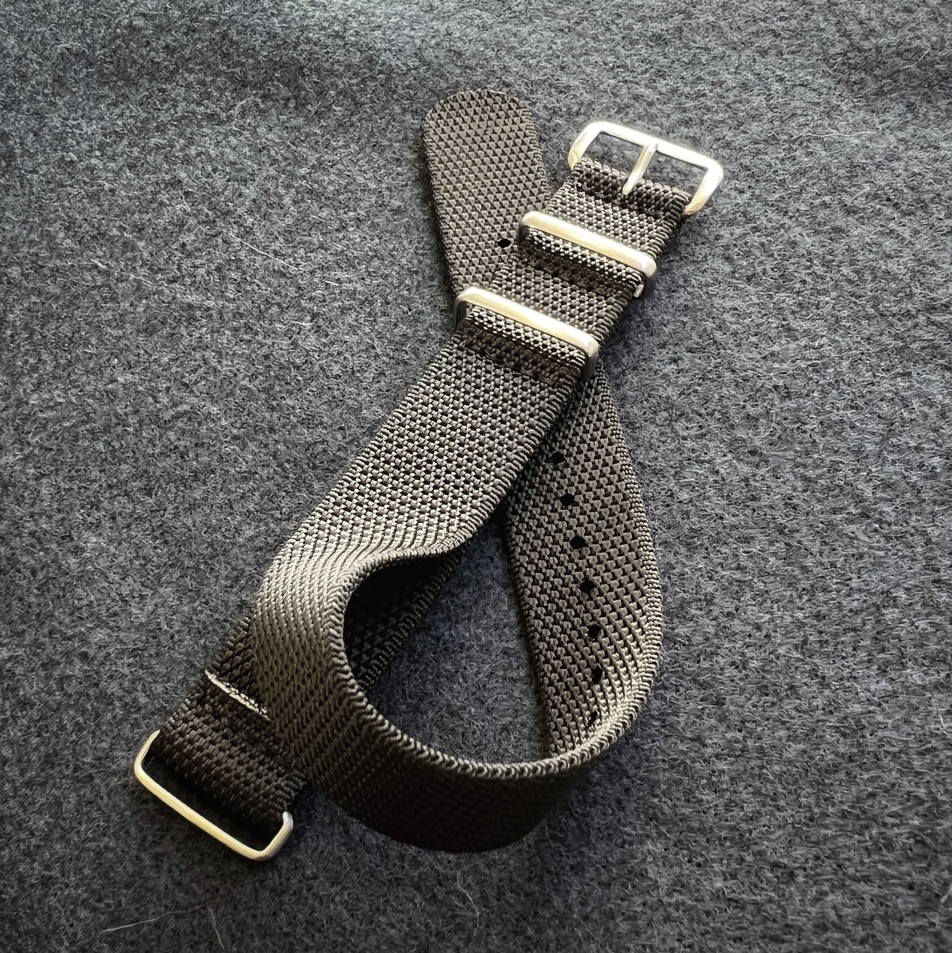 All-New Military Dive Watch Straps, Amazing Weave, 4 Colors - 20mm - Seals Watch Co