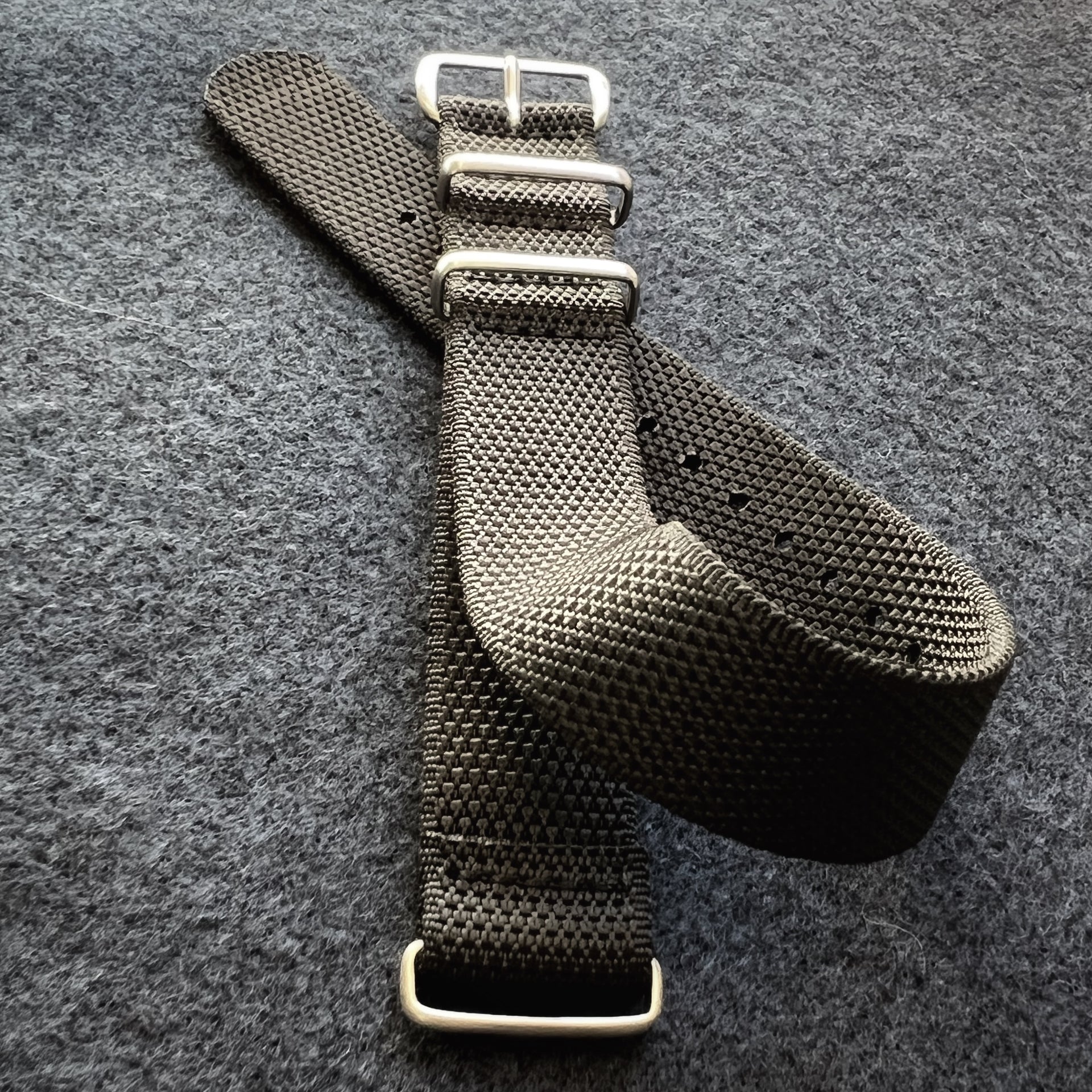 All-New Military Dive Watch Straps, Amazing Weave, 4 Colors - 20mm - Seals Watch Co