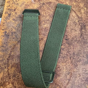 Parachute Style "No Pass" Elastic Watch Strap - Army Green - Seals Watch Co
