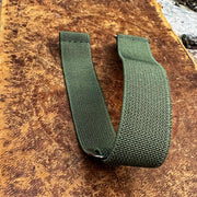 Parachute Style "No Pass" Elastic Watch Strap - Army Green - Seals Watch Co