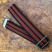 Parachute Style "No Pass" Elastic Watch Strap - Original Bond - Seals Watch Co