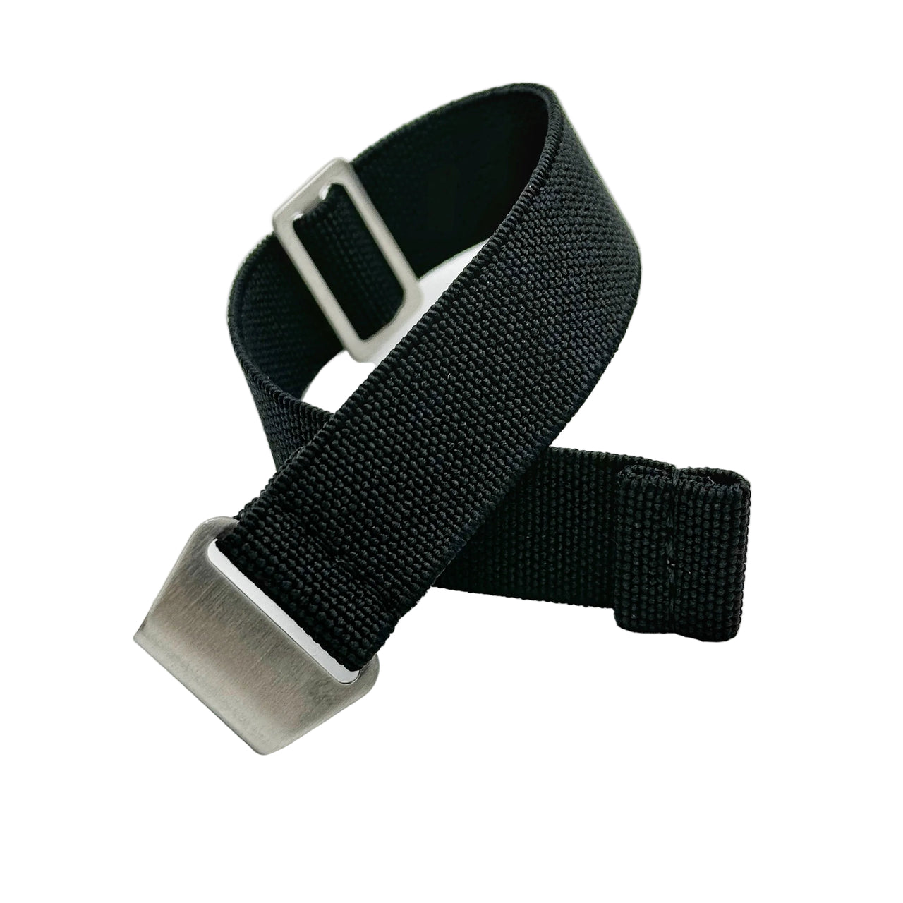 Black Parachute Watch Strap in 20mm and 22mm