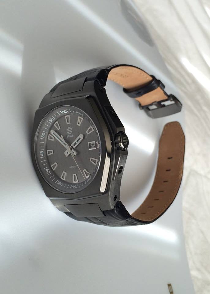 Slate PVD with Slate Dial - Automatic Wrist Watch - American Microbrand
