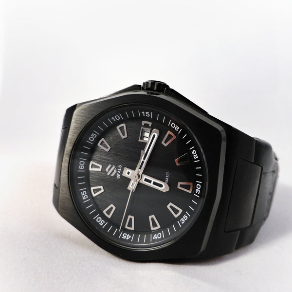 Black PVD with Black Dial - Automatic Wrist Watch - American Microbrand