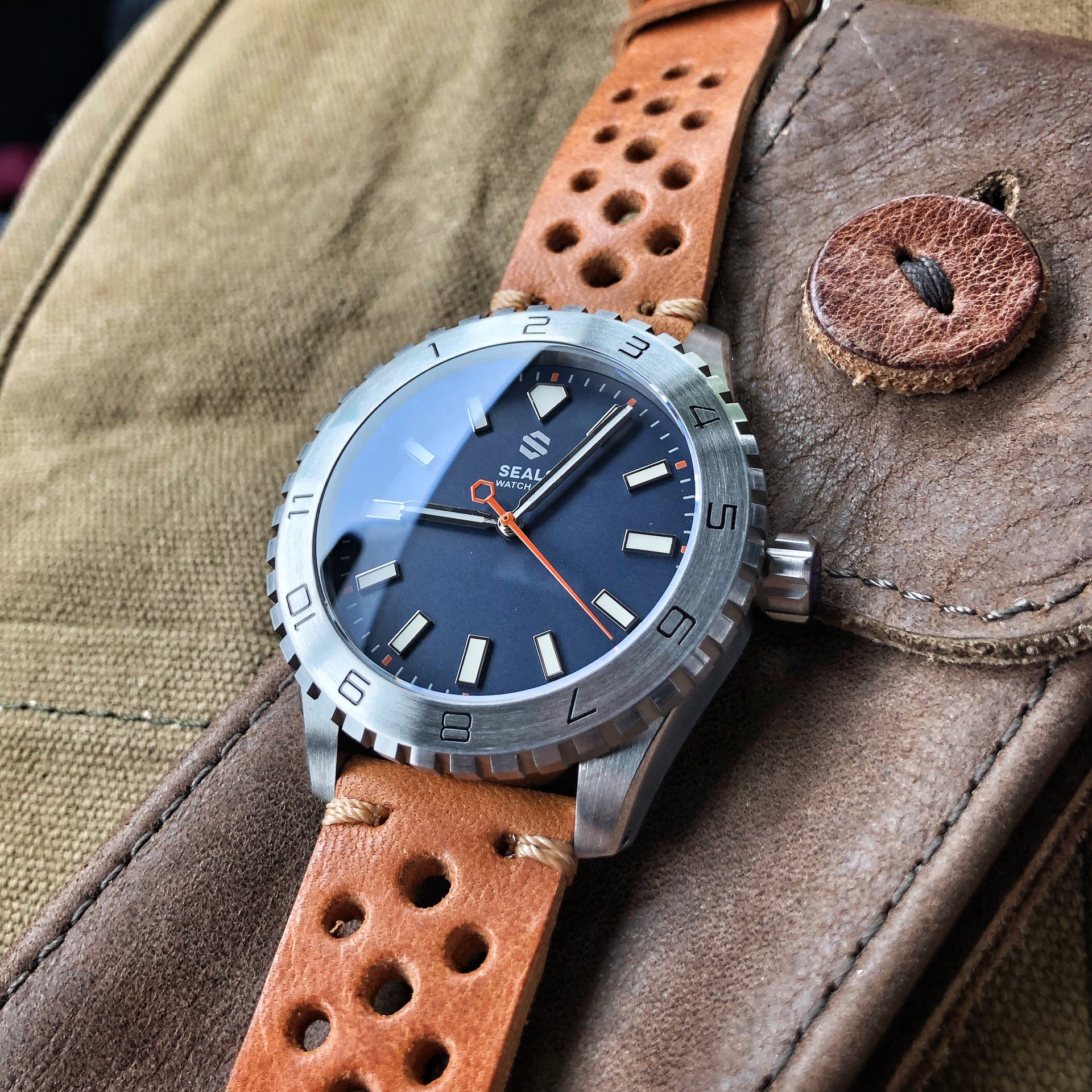 Dark Seal 200M Water Resistant Automatic Sport Watch - American Microbrand