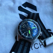 "Sea Storm" Dive Watch - Limited Run Skin Diver - With Date - Seals Watch Co