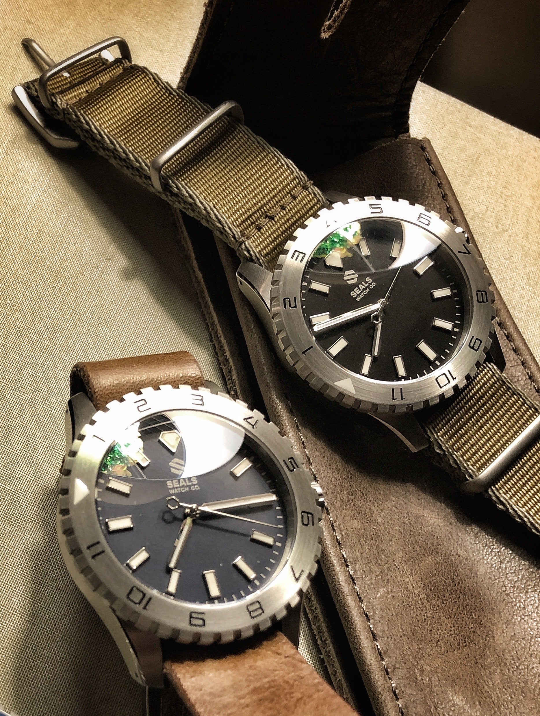 Dark Seal 200M Water Resistant Automatic Sport Watch - American Microbrand