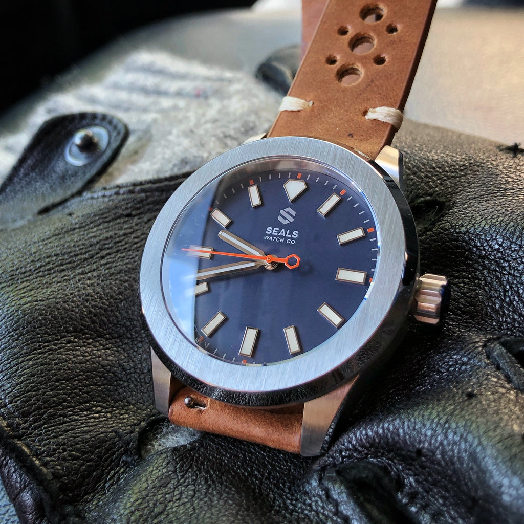 Dark Seal Fixed Bezel Automatic Sport Watch - Miyota 9039, Japanese ...
