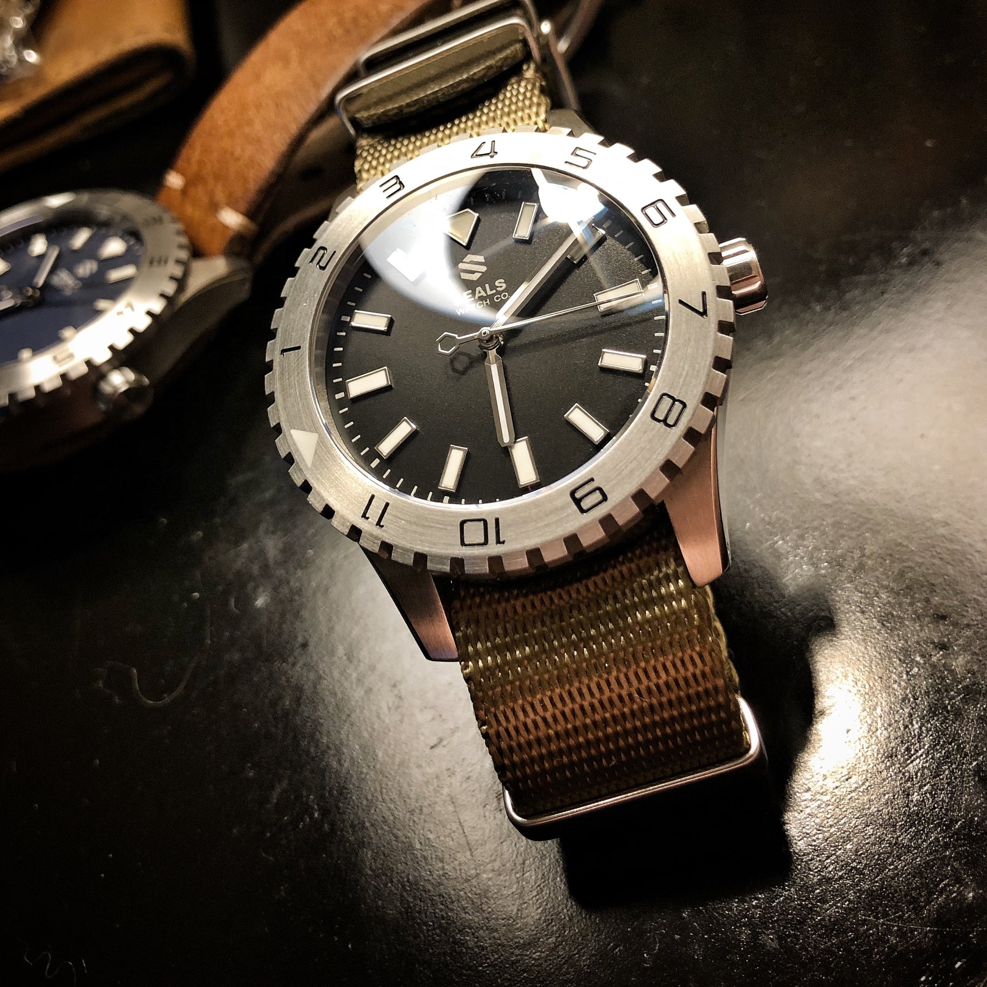 Dark Seal 200M Water Resistant Automatic Sport Watch - American Microbrand