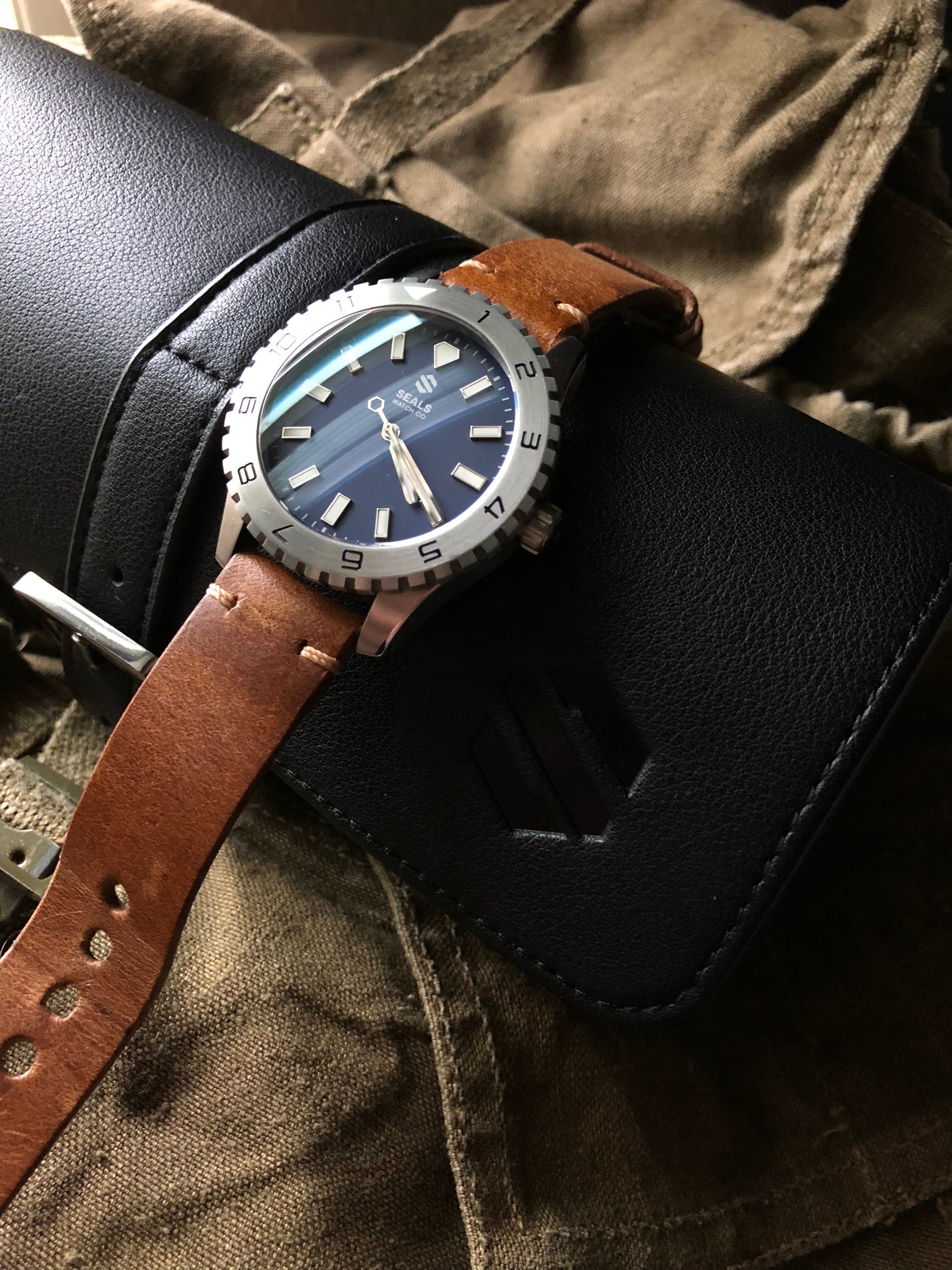 Dark Seal 200M Water Resistant Automatic Sport Watch - American Microbrand