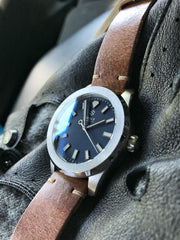 Dark Seal Automatic Sport Watch With Fixed Bezel - American Microbrand