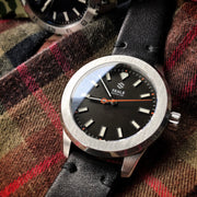 Dark Seal Automatic Sport Watch With Fixed Bezel - American Microbrand