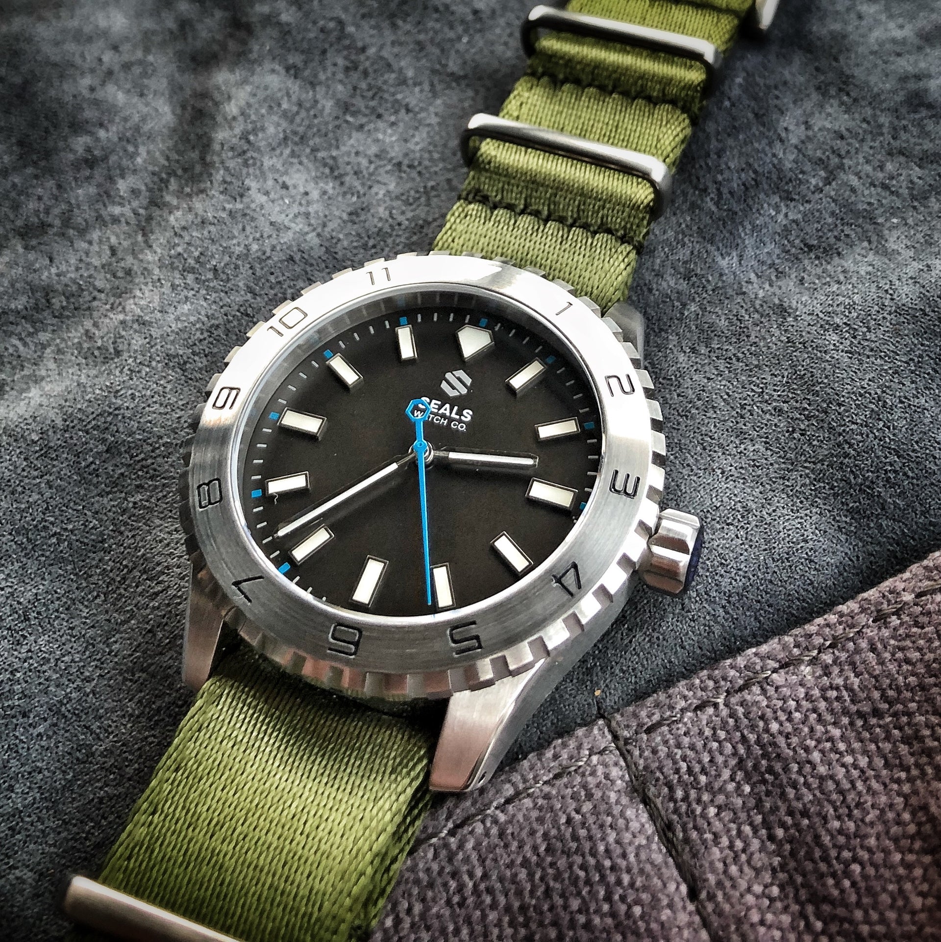 Dark Seal 200M Water Resistant Automatic Sport Watch - American Microbrand