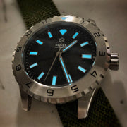 Dark Seal 200M Water Resistant Automatic Sport Watch With 12-Hour Rotating Bezel in 40mm - American Microbrand