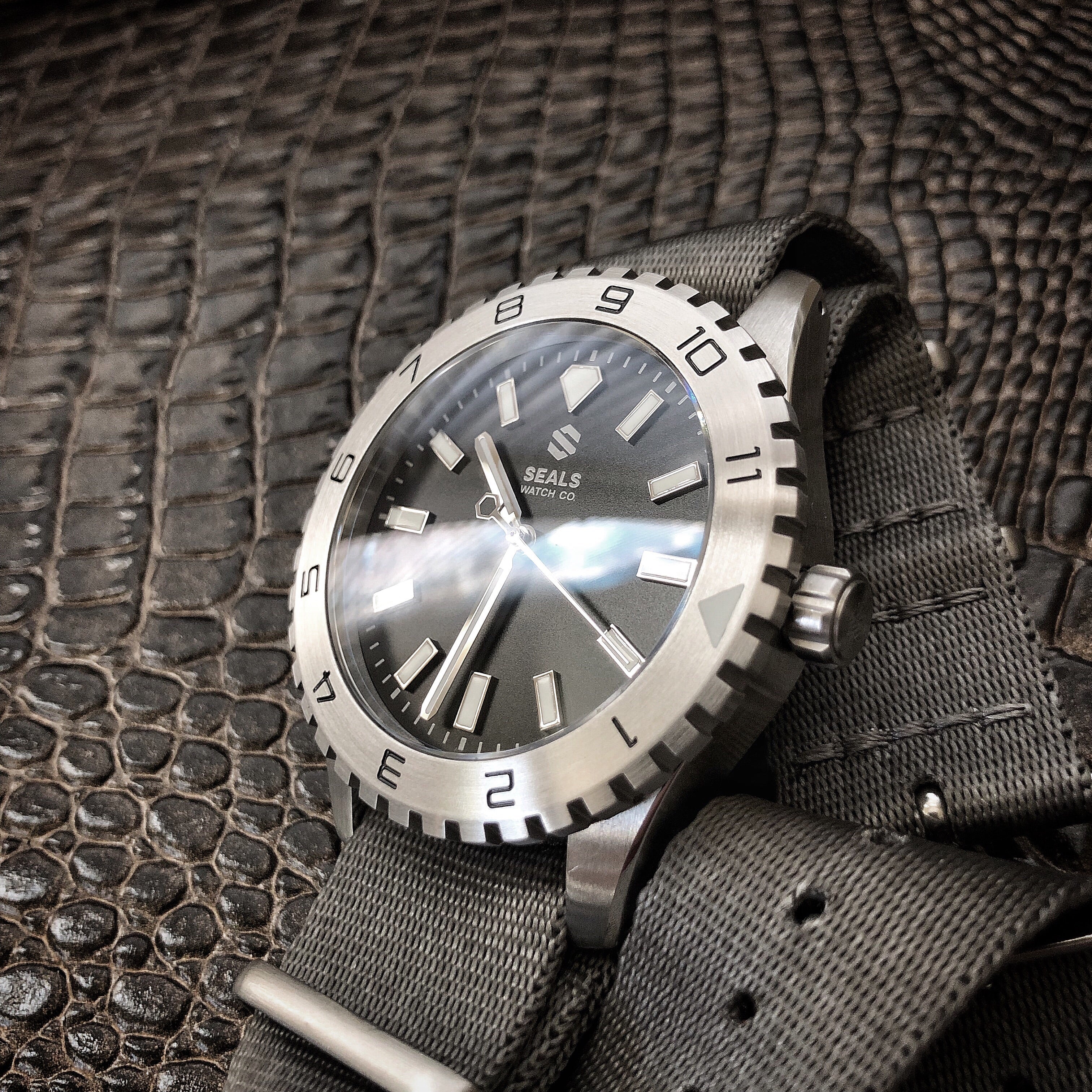 Seals Watch Co. Dark Seal 200M Automatic Sport Watch