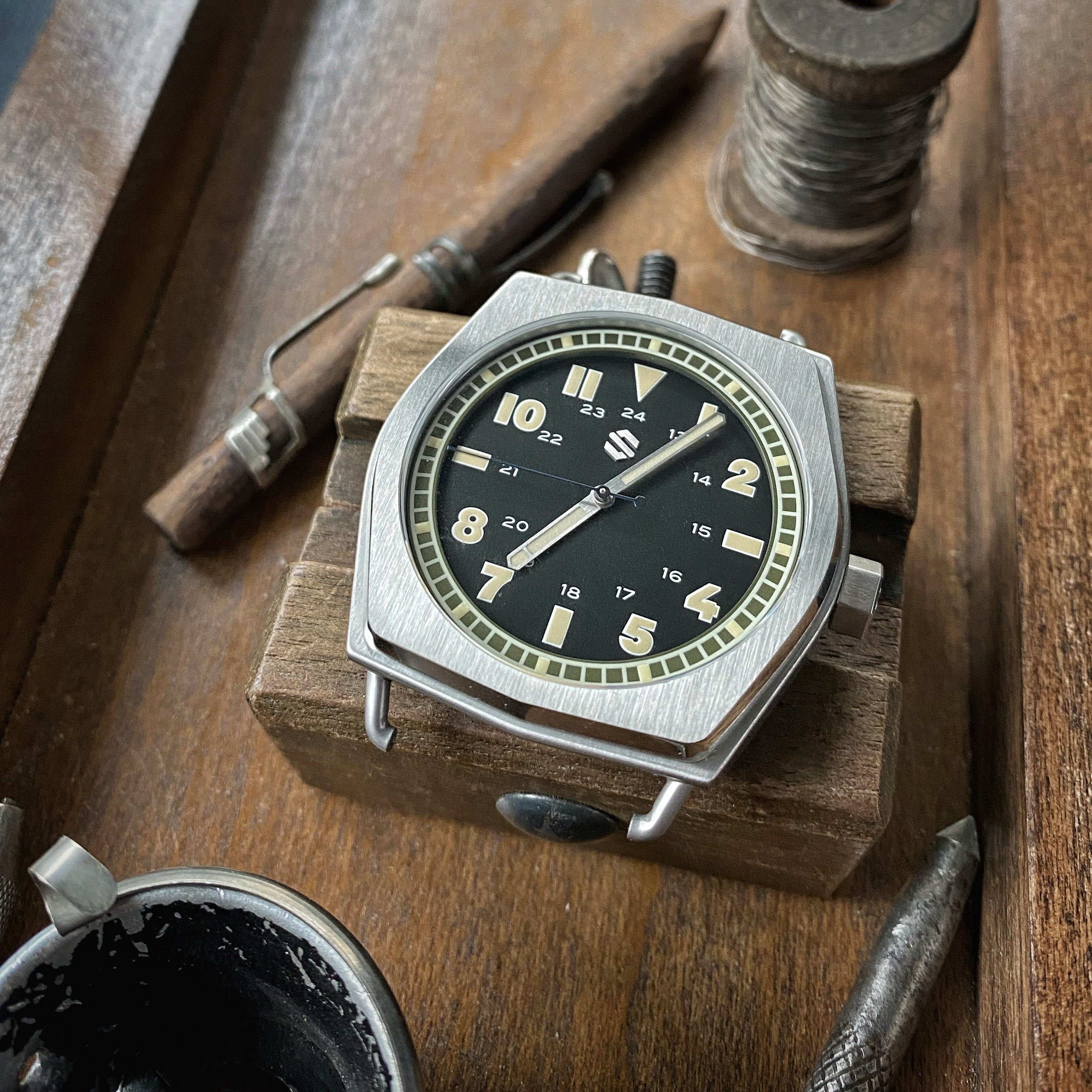 American Automatic Field Watch | Model C Field Explorer by Seals