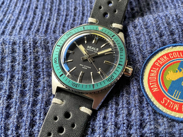 "Sea Storm" Dive Watch - Limited Run Skin Diver - No Date Reveal