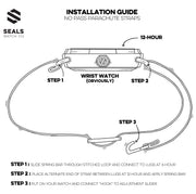 Parachute Style "No Pass" Elastic Watch Strap - Bond Style - American Microbrand